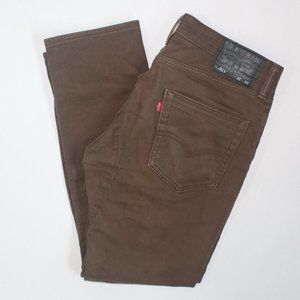 Brown Levi's 511 Pants